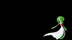 Pokemon black background Gardevoir