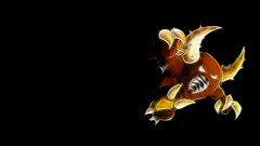 Pokemon black background pinsir