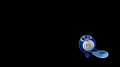 Pokemon black background Poliwag