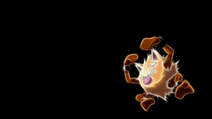 Pokemon black background Primeape
