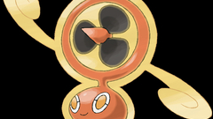 Pokemon black background Rotom