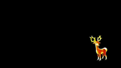 Pokemon black background Stanler