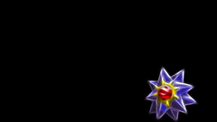 Pokemon black background staryu