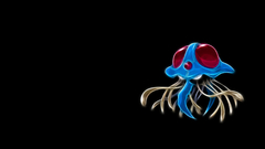 Pokemon black background Tentacruel