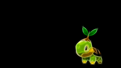 Pokemon black background Turtwig