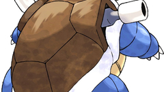 Pokemon blastoise black background