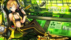 Pokemon blondes anime girls blue eyes pantyhose cleavage 