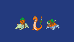 Pokemon blue background