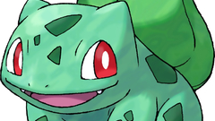 Pokemon bulbasaur black background
