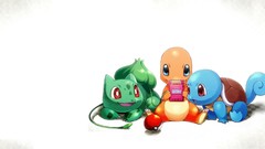 Pokemon bulbasaur gameboy squirtle charmander Simple Background