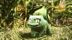 Pokemon bulbasaur grass 3d