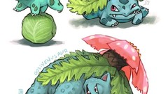 Pokemon bulbasaur Ivysaur Venosaur