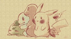 Pokemon bulbasaur Pikachu squirtle