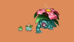 Pokemon bulbasaur Simple Background Venusaur Ivysaur