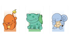 Pokemon bulbasaur squirtle alternative