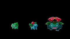 Pokemon bulbasaur Venusaur