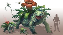 Pokemon bulbasaur Venusaur Ivysaur Ninjask horny toad Nincada