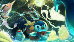 Pokemon caves bulbasaur Pikachu