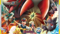 Pokemon celebi mismagius scizor Piplup Ninjask Zoroark zorua 