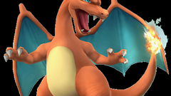 Pokemon charizard black background