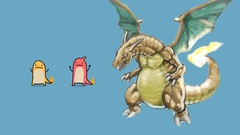 Pokemon Charmeleon charizard charmander