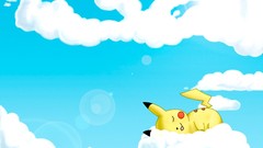 Pokemon clouds Pikachu drawings