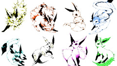 Pokemon eevee Simple Background