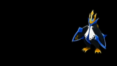 Pokemon Empoleon black background