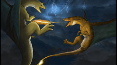 Pokemon fire storm charizard