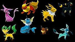Pokemon flareon eevee espeon