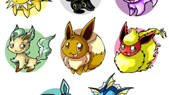 Pokemon flareon eevee espeon