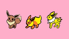 Pokemon flareon eevee jolteon