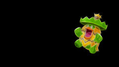 Pokemon Fractalius black background