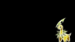 Pokemon Fractalius black background