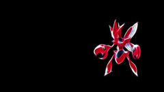 Pokemon Fractalius scizor black