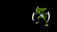 Pokemon Fractalius Simple Background