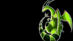 Pokemon Fractalius Simple Background