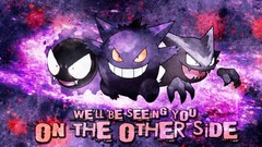 Pokemon Gengar haunter gastly