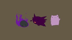 Pokemon Gengar haunter Ghastly