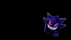 Pokemon Gengar Simple Background