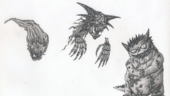 Pokemon Gengar sketches haunter