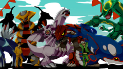 Pokemon giratina Groudon Kyogre