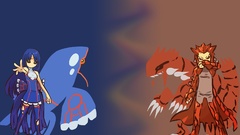Pokemon Groudon Kyogre