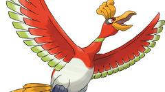 Pokemon Ho-oh black background