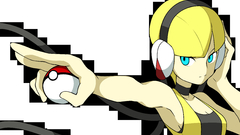 Pokemon Kamitsure yellow hair