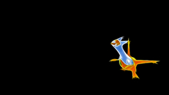 Pokemon Latias black background