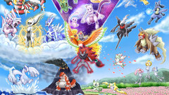 Pokemon Latias Mewtwo mew