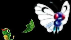 Pokemon Metapod Caterpie Butterfree