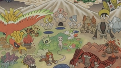 Pokemon mew Zapdos lugia