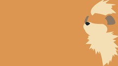 Pokemon minimalistic Growlithe